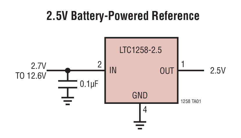 LTC1258CS8-2.5Ӧͼһ